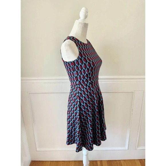 Anthropologie 4C Geometric Print Dress XS - Picture 3 of 5